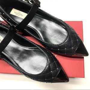 NEW Valentino Rockstud Spike Mary Jane flats